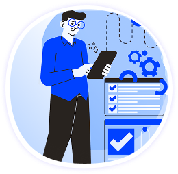 Person working with AI-based systems for carrier recommendation